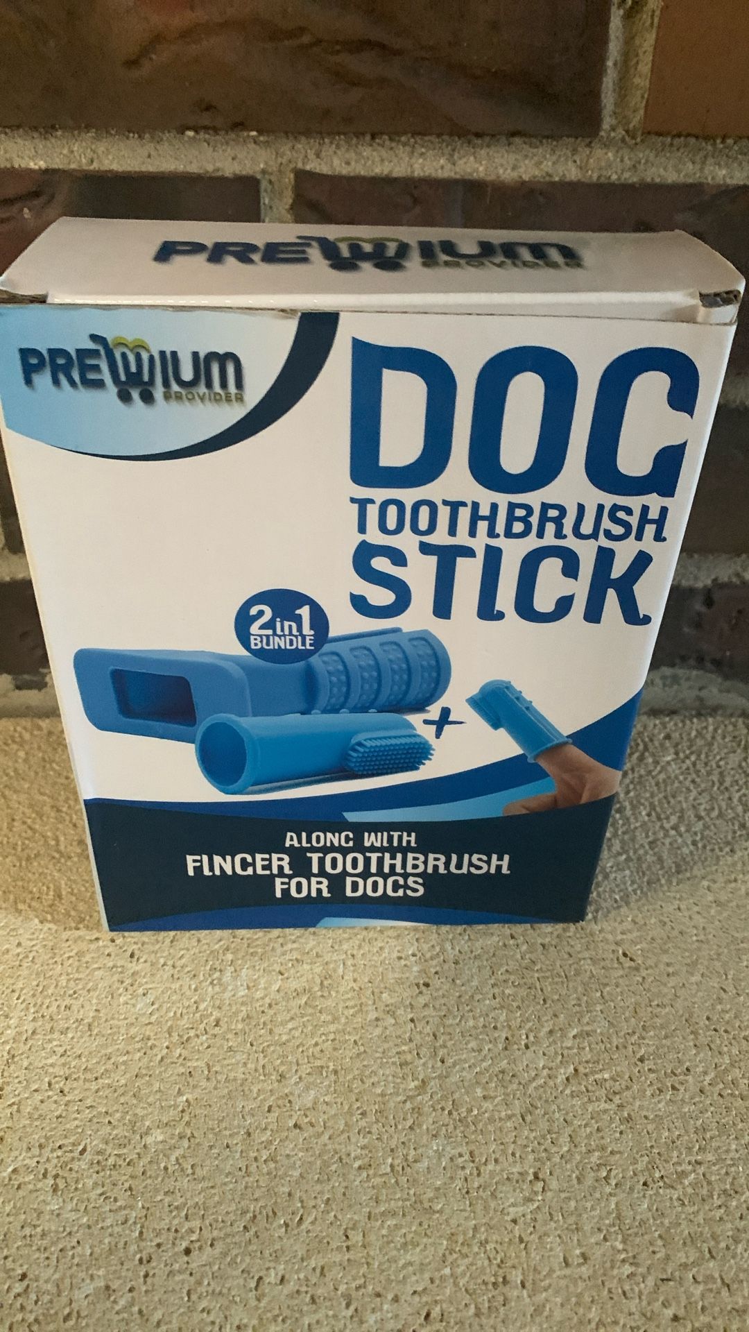2 In 1 Toothbrush For Dog