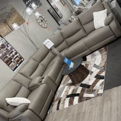 6Pc Power Sectional 