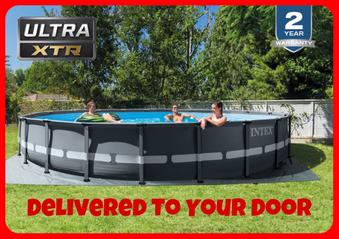 ‼️INTEX ULTRA XTR 20ft x 48in FRAME POOL w/FILTRATION/SANITATION SYSTEM/PUMP