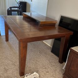 Dining Table 4  Chairs And 2 Benches 