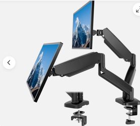 15-27" counterbalance Monitor Arm Desk Stand Dual Monitor Mount Ultra Wide