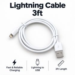 Apple 3ft. (1m) Lighting to USB Cable - White