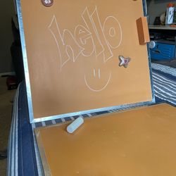 2 Magnetic Chalk Boards-Pottery Barn Teen2 