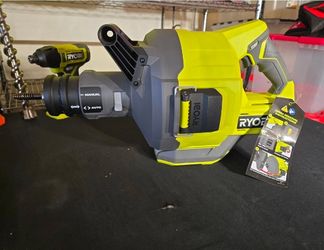 RYOBI ONE+ 18V Cordless Drain Auger, Clog Remover Tool w 35 ft Cable