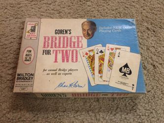 Vintage Bridge for Two Game!!!