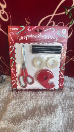 Wrapping accessories / scissor/ tape dispenser/markers