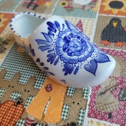 Delft Shoe From Holland. Vintage