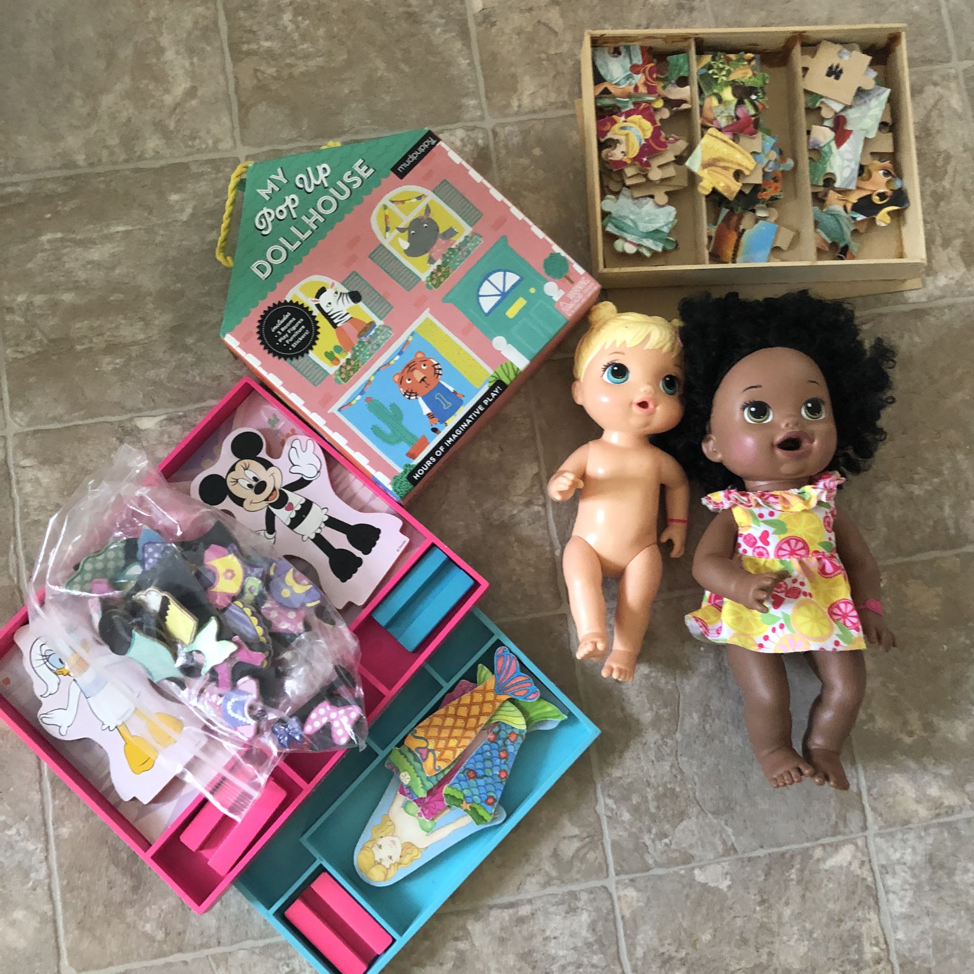 Baby Alive Doll Puzzle Doll House 