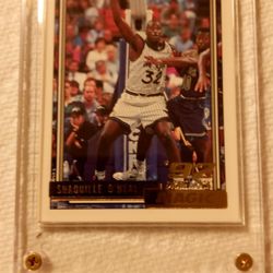 1992-93 Topps Gold Shaquille O'Neal rookie