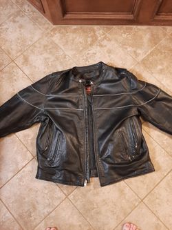Men's leather jacket