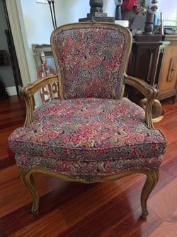 French Provincial Style Chairs, Set of 2
