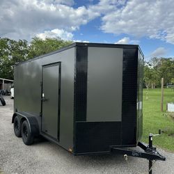 2026 Titanium Cargo 7x14 Enclosed Cargo Trailer