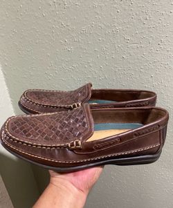 Johnston & Murphy Men's Loafer sheepskin size US 10.5 M