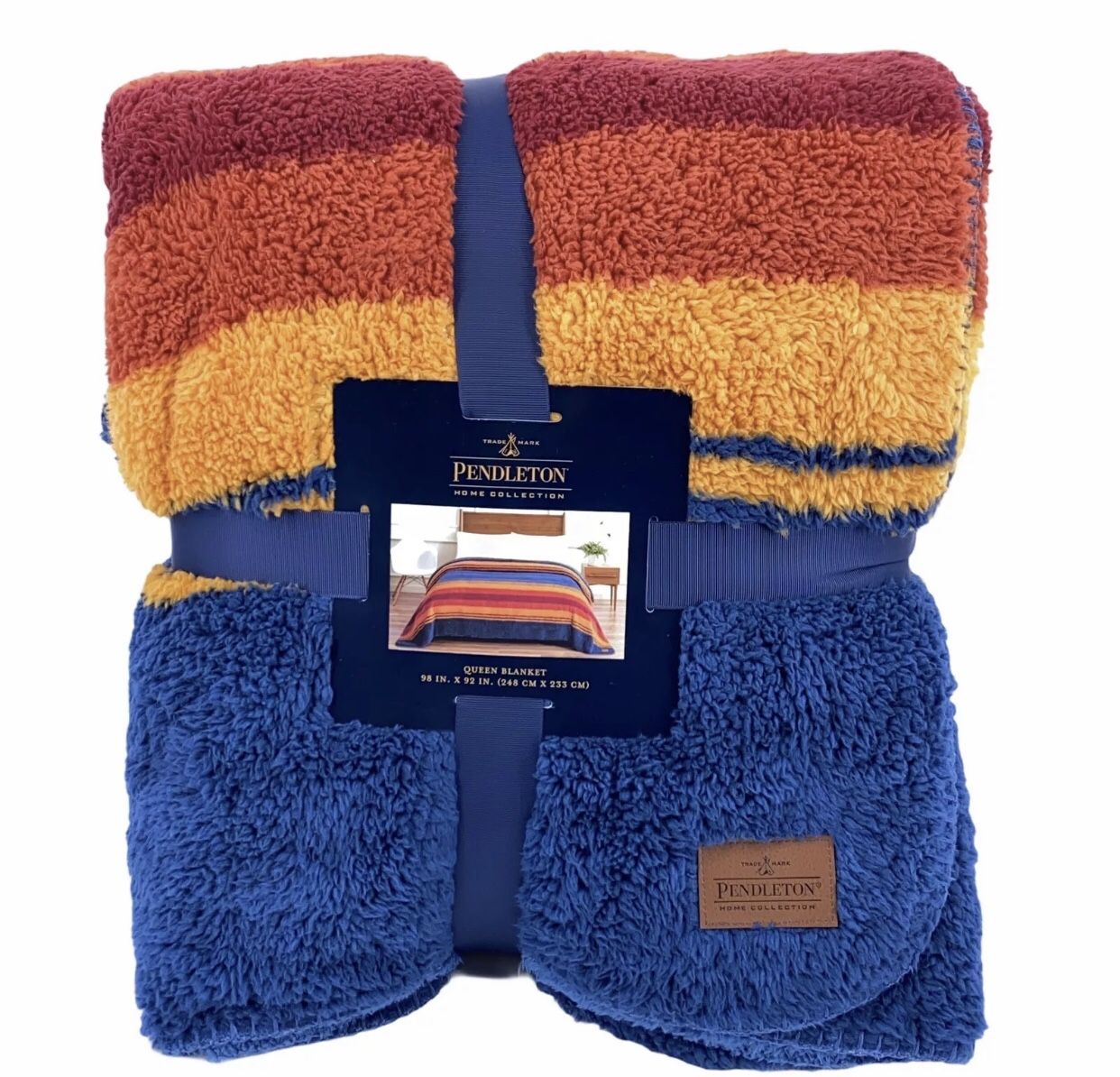 Pendleton Queen Sherpa Blanket Brand New