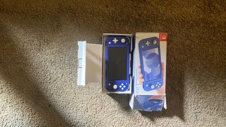 Nintendo switch light blue