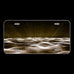 License Plate Novelty Car Front Abstract Background Wallpaper Modern