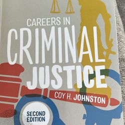 Criminal Justice Class Book