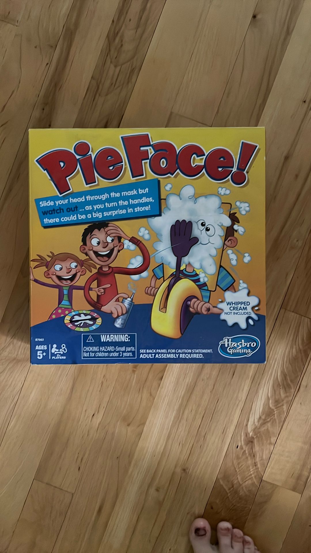 $2 Pie face Game