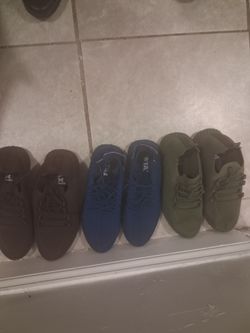 3 Pairs of Casual Sneakers Bundle