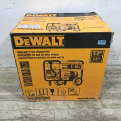 DEWALT 10000W Electric Start Gas Powered Portable Generator 