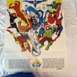 Marvel FOOM Poster 1973 Steranko Art