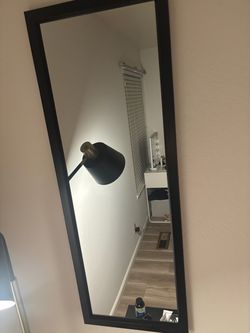 43x16 rectangular mirror  2 of them for 100$  Hanging or standing