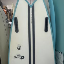Epoxy Torq, Twin Fin 6-0 Surfboard At Catch A Wave Surf Shop
