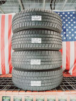✔️ Set of 4 tires Size: 225/65R17 Michelin Defender2  M+S Rated All Season Car Tire  in 225 65 17 Standard Touring All-Season