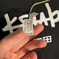 Golden Rope Bracelet Tag Says $125