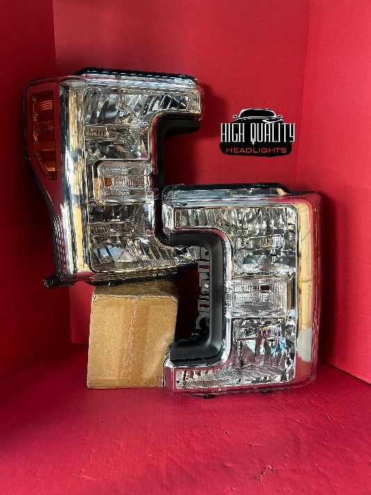 Ford F250 2017. 2019 Headlights.