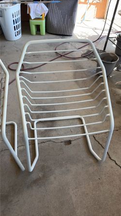 Sillas de fierro $30 x 2