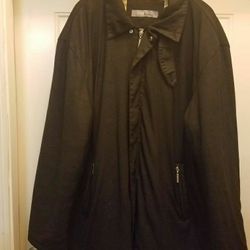 Nicole Miller rain jacket black