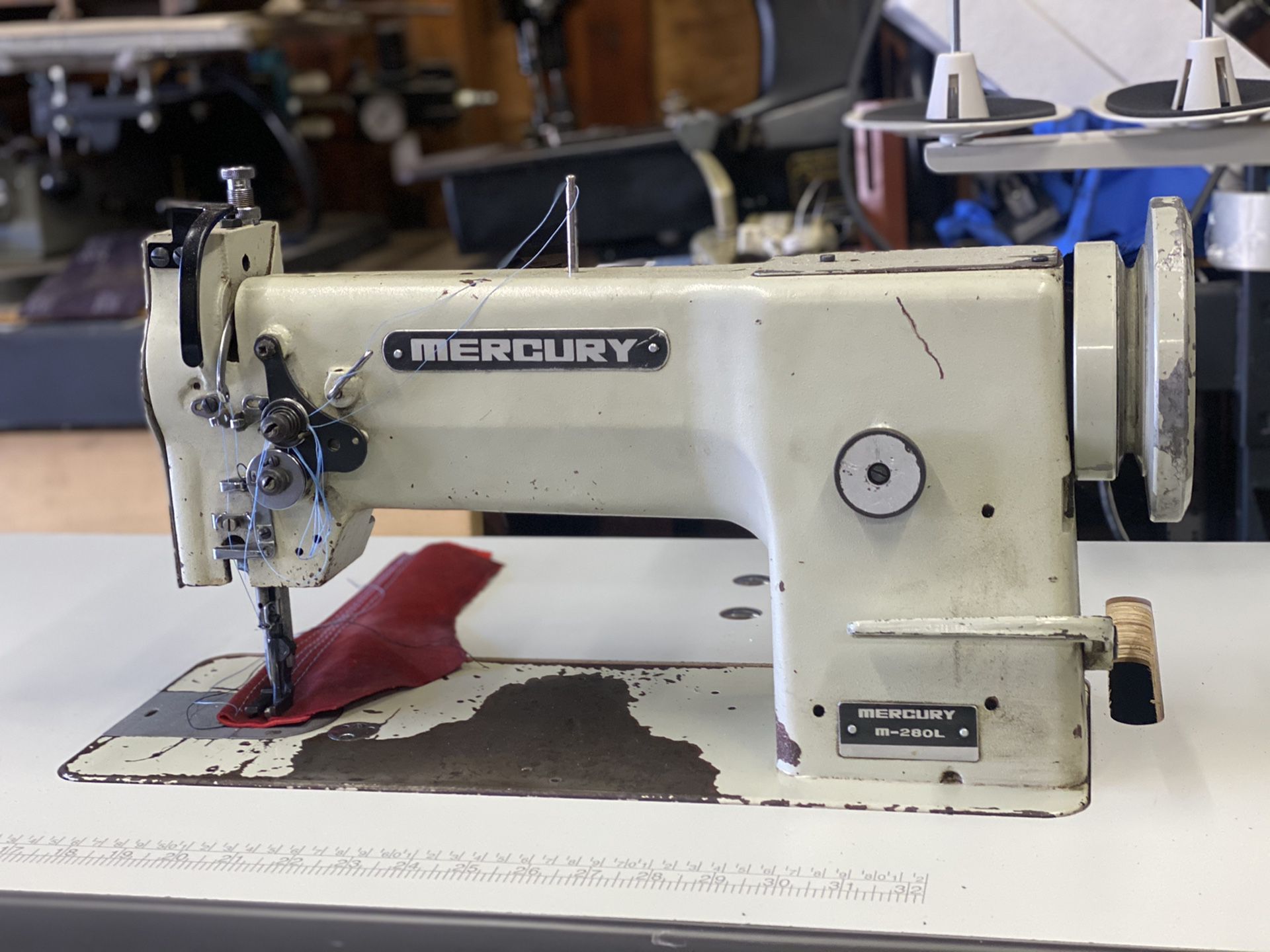Mercury industrial walking foot sewing machine