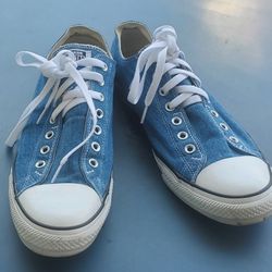 Mens Size 12 Blue Converse 