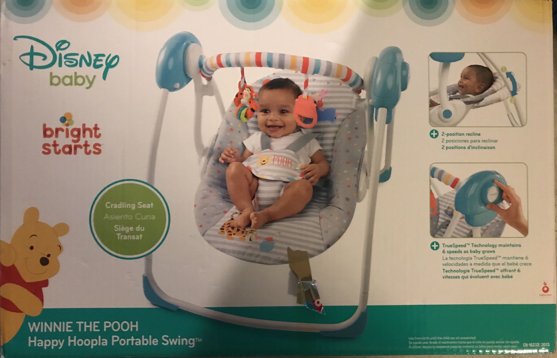 Baby portable swing