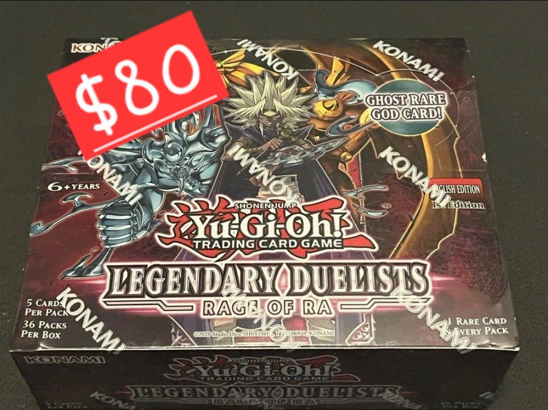 Yu-Gi-Oh! RAGE OF RA 1st Edition Booster Box New Factory Sealed