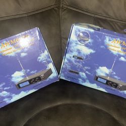 2 Professional Wireless Mic Systems