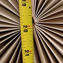 39" Fergton paper sunburst pinwheel fan decoration