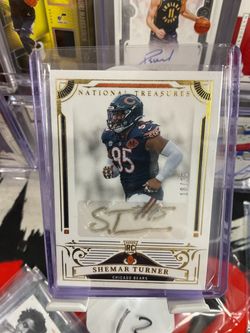 Shemar Turner National Treasures Rookie Auto /35