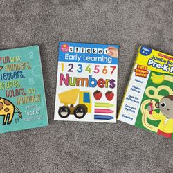 Toddler/Pre-School Activity Book Bundle 