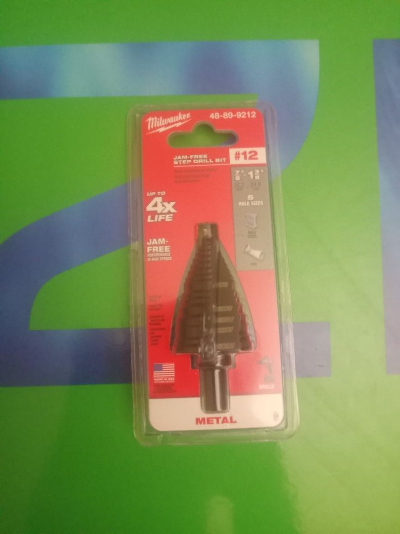 Milwaukee STEP DRILL BIT #12