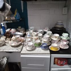 Fine China Tea Cups