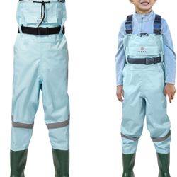 Hisea Kids Chest Fishing Waders Youth 