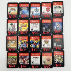 Nintendo Switch Games $20-$40