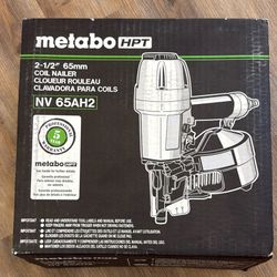 Brand New Metabo NV65AH2 Siding Nailer
