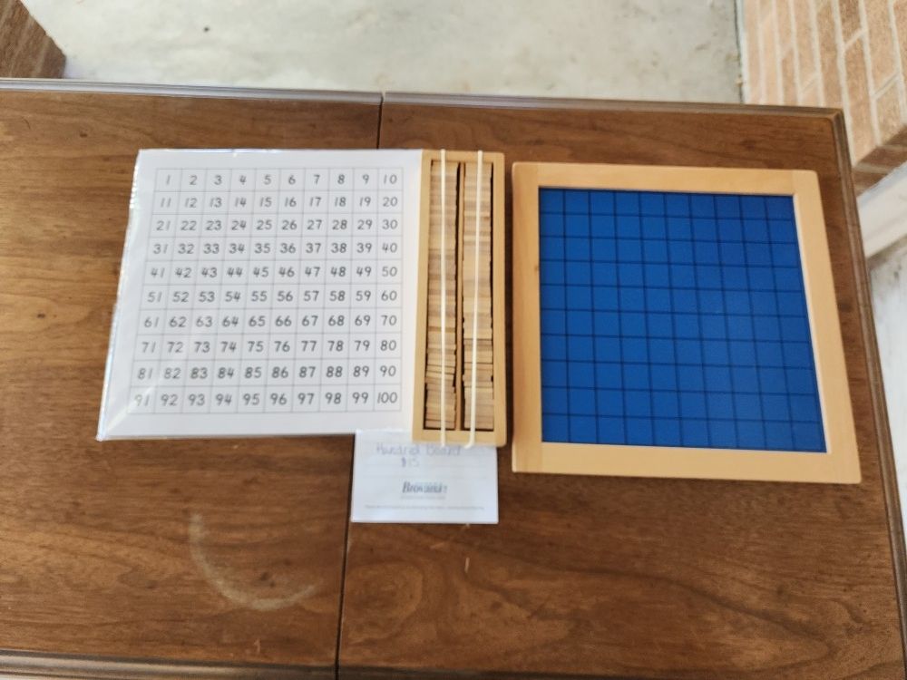 Montessori Hundred Board