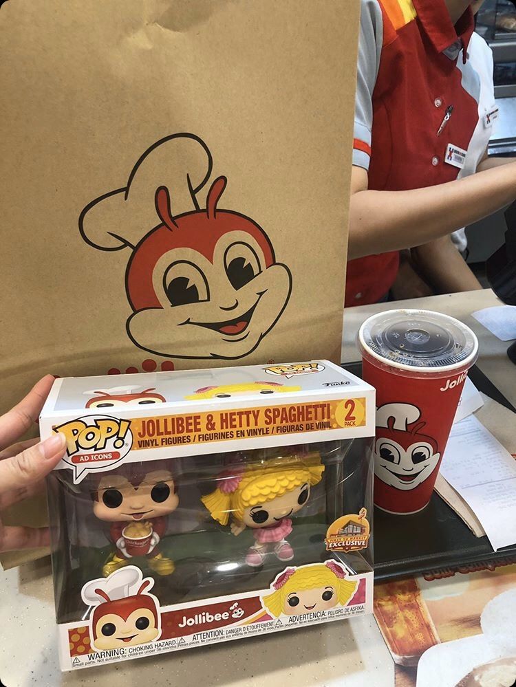 Funko Pop Vinyl - Jollibee & Hetty Spaghetti - ON HAND 🍗 🍝