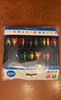 Happy Birthday Sign