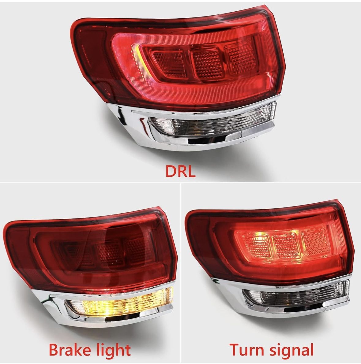 Faros Traseros Para Jeep Grand Cherokee 2015-2021