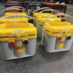 Optima Yellow Top Battery D34/78 Versatile Dual Purpose Deep Cycle AGM Car Truck Battery. Bateria Para Carro Camioneta PRICE IS FIRM. Optima Yellow T